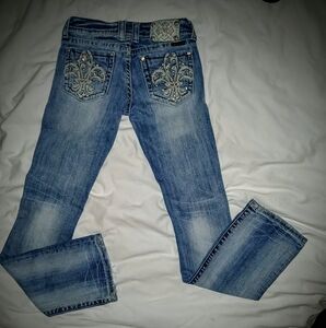 NWOT!!! LADIES MISS ME BOOTCUT JEANS!!!